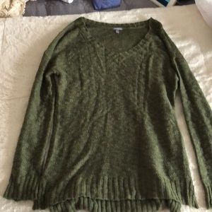 Green sweater
